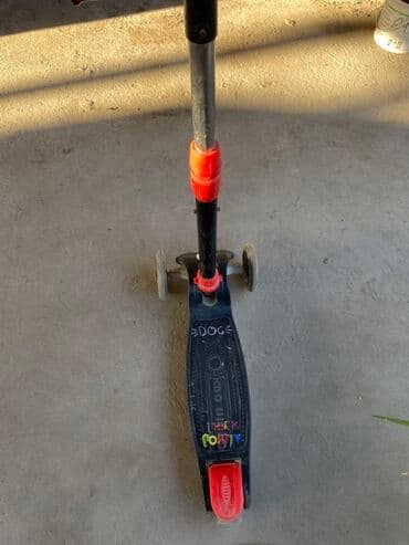 вилка на самокат: Детский самокат, Трёхколёсный — 1