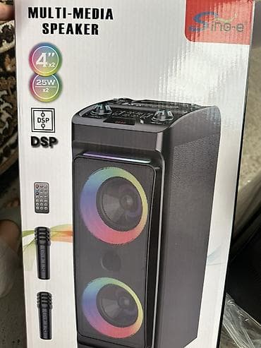 ipod touch 6: Портативная акустическая система Sing-e ZQS4290 с RGB‑подсветкой - — 1