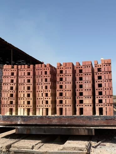 Пустотелый, дырчатый, Жженый кирпич, Полублок, 250×120×85