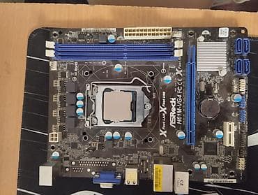 Материнская плата для ПК, ASRock, LGA1155, Micro-ATX