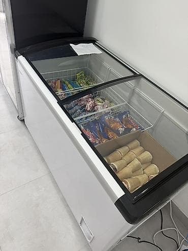 Морозильный ларь витринный NEST с раздвижными стеклянными крышками -