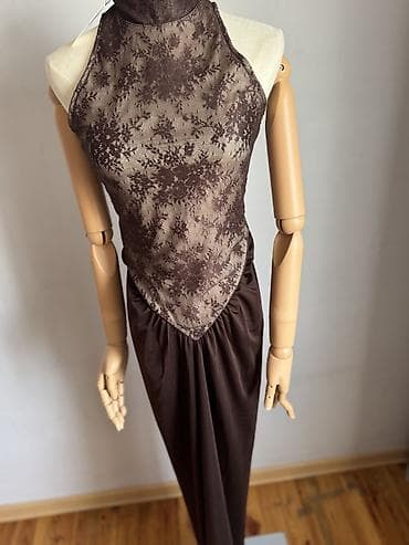 Вечернее платье на корпоратив, Новый год в трендовый кружевной Размер