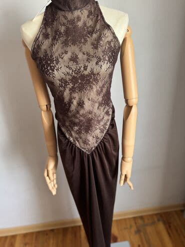 Ювелирные изделия: Вечернее платье на корпоратив, Новый год в трендовый кружевной Размер — 1