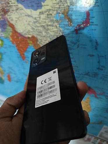 Redmi, Redmi Note 12 Pro 5G, Б/у, 256 ГБ, цвет - Черный, 2 SIM — 2