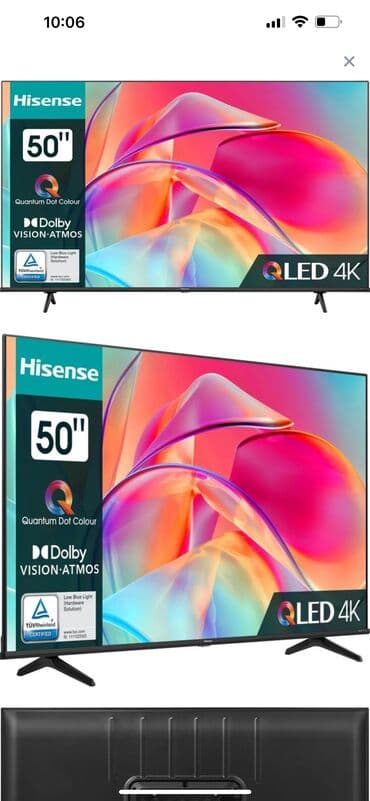 купить пульт для телевизора hisense: Hisense 50e7kq складские цены qled 4k smart tv vidaa hdr10+ — 6