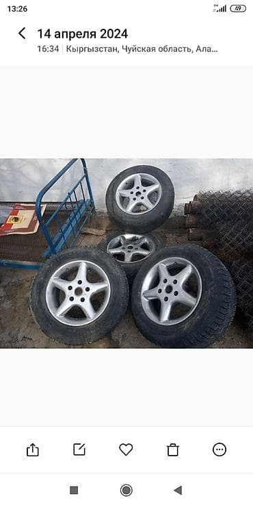 колеса 14: Диски R 15 — 1