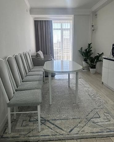 Батирлер: 1 бөлмө, 54 м², Аламедин-1 мкр Элитка, 4 кабат, Евро оңдоо — 1