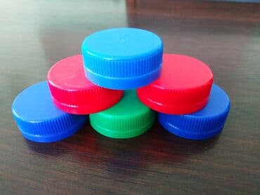 Дизайн, долборлоо: Крышки для пэт-бутылок и для 5-10 литровых бутылей. Для горловин — 5