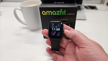 Продается Смарт-часы Amazfit Bip 3 — большой 1,69-дюймовый экран