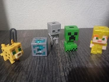 очки майнкрафт: Коллекция мини-фигурок по вселенной Minecraft. В комплекте: - Крипер — 1
