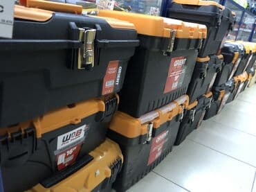 пластиковые контейнеры с крышкой купить бишкек: Ящики для инструментов🧰 разных размеров «KLY-TEK”. Изготовлен из — 6