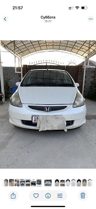 фита: Honda Fit: 2002 г., 1.3 л, Автомат, Бензин, Хэтчбэк — 1