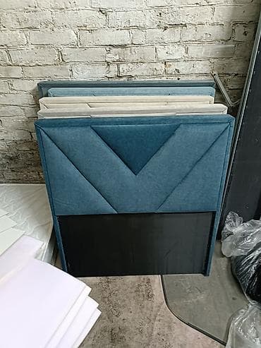 кравать односпальный: Односпальная кровать, Новый, С мягким изголовьем, длина - 190 см — 5