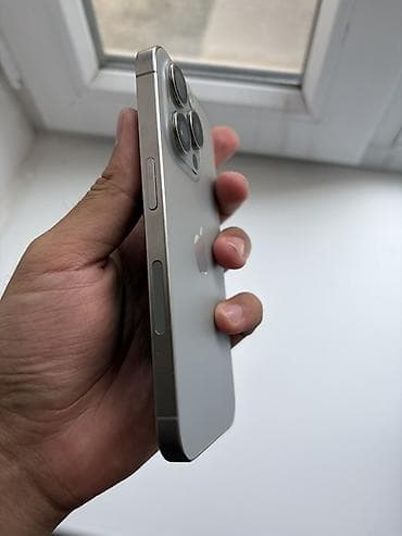 note 8 pro: IPhone 15 Pro, Б/у, 128 ГБ, Natural Titanium, 99 % — 2