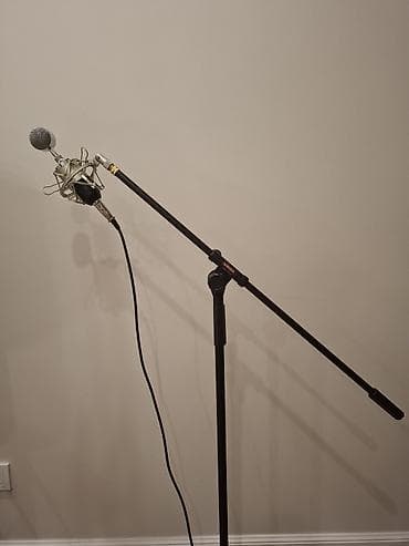 Стойка для микрофона с телескопической стрелой + подвес «паук» + at lalafo.kg Стойка для микрофона с телескопической стрелой + подвес «паук» +