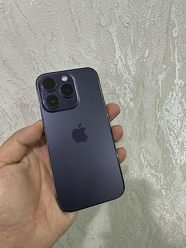 IPhone 14 Pro, Б/у, 128 ГБ, Deep Purple, 77 %