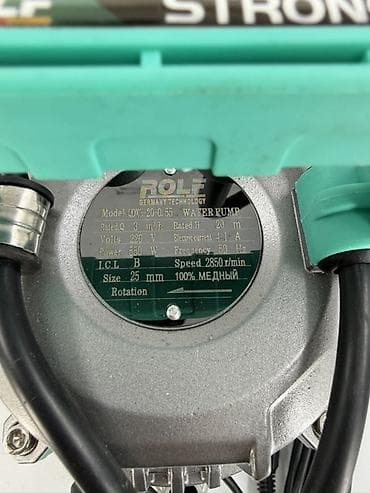 Сугаруу системалары: Погружной дренажный насос ROLF Model Q0X3-20-0.55 WATER PUMP Rated Q — 8