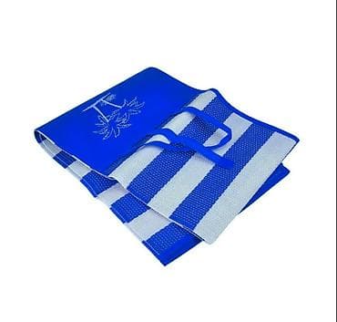 пляжное покрывало: Пляжный коврик 150×170 см - Складной коврик с ручками-трансформер — 1