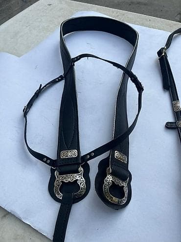 жылкы жаныбар: Набор конской амуниции с декоративными накладками - Комплект из — 4