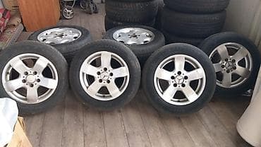 r18 mersedes: Колеса в сборе R 15, Лето, Комплект, Легковые, Литые, отверстий - 5 — 1