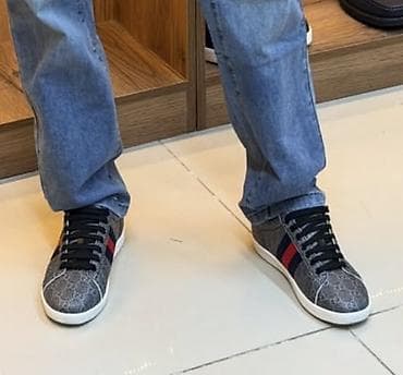 balenciaga track: Мужские кроссовки, 42, Gucci, Б/у, цвет - Серый — 1