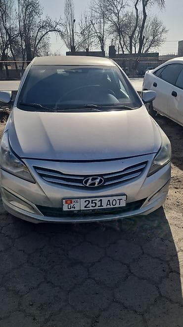 моно на ауди: Hyundai Solaris: 2015 г., 1.4 л, Автомат, Бензин, Седан — 1