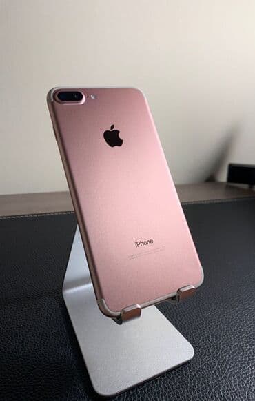 хуавей нова 9: IPhone 7 Plus, Б/у, 32 ГБ, Розовый, Кабель, 93 % — 2