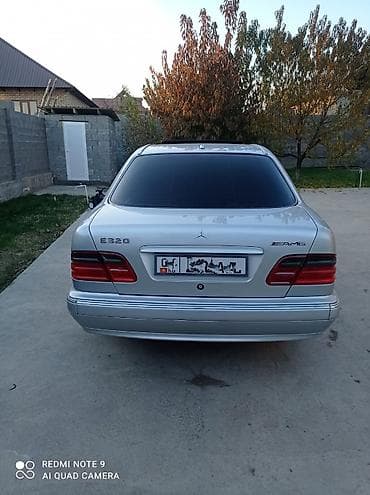 Транспорт: Mercedes-Benz E-Class: 2000 г., 2.4 л, Кол менен иштөөчү, Бензин, Седан — 4