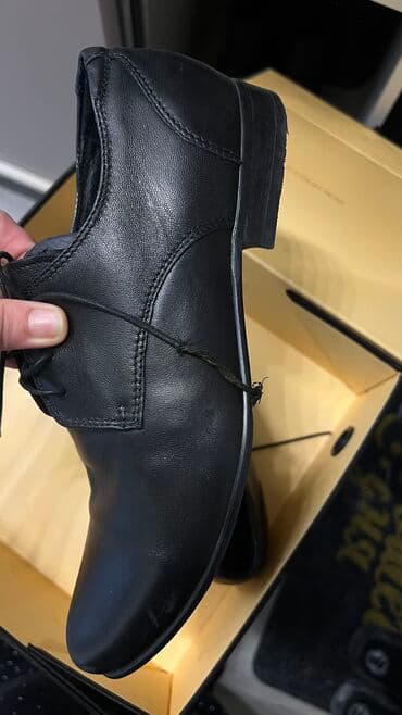 обувь женская 40: Мужские туфли, 41, Б/у, цвет - Черный — 3