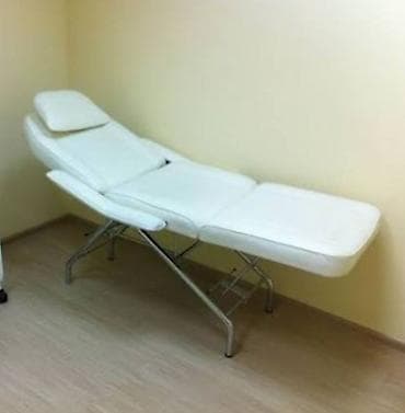 кра: Косметологическая/массажная кушетка - Регулируемая спинка и ножная — 1
