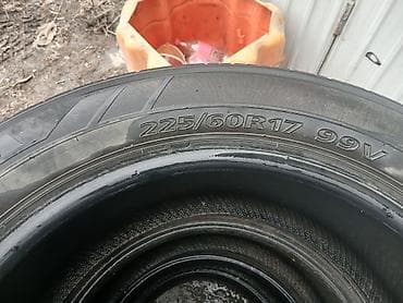 Комплект летних шин, 4 шт.

Характеристики:
- Размер: 225/60 R17 — 3