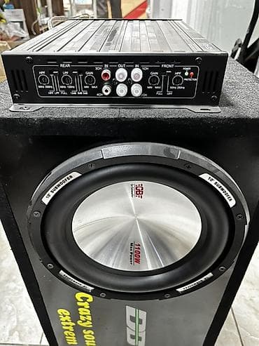 epson l362: Сабвуфер в корпусе + 4‑канальный усилитель Комплект для автозвука: - — 3