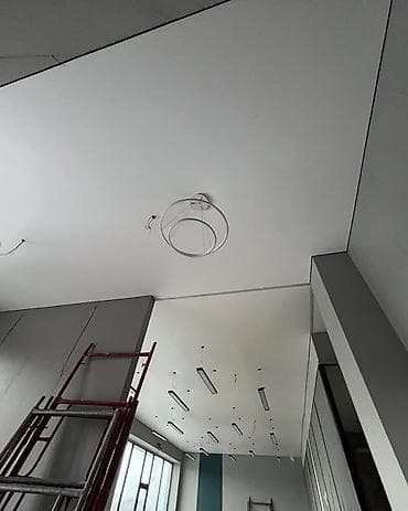 натежный патолок: Натяжной потолок Матовое Монтаж — 7