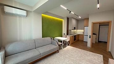 1 комната, 46 м², Асанбай мкр Элитка, 10 этаж, Дизайнерский ремонт