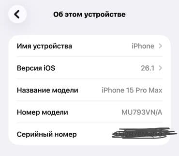 5 s iphone: IPhone 15 Pro Max, Б/у, 256 ГБ, Серебристый, Зарядное устройство, Защитное стекло, Коробка, 85 % — 1