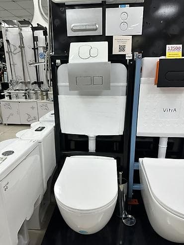 solutions upper: Унитаз Подвесной(Инсталляция), Материал: Фарфор — 2