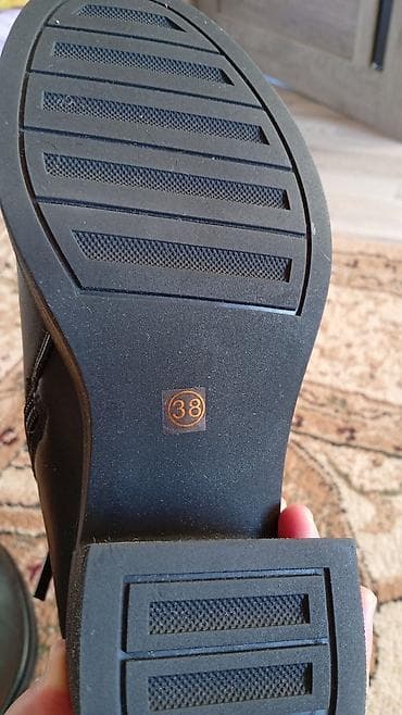 баа: Женские полусапоги, черные, классический,италиянский — 9