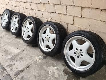 Шиналар жана дисктер: Дөңгөлөктөр монтажда 235 / 45 / R 17, Кыш, Колдонулган, Комплект, Жеңил унаалар, Куйма, тешиктери - 5 — 3