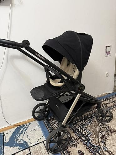 ining baby: Коляска, Другой бренд, цвет - Черный, Б/у, Самовывоз — 2