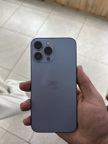 купить макбук м1 бу: IPhone 13 Pro Max, Колдонулган, 128 ГБ, Кара — 2