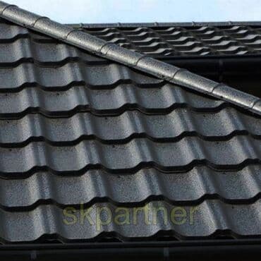 Үйдүн үстүндөгү чатыр: Профнастил металлочерепица сайдинг желоб канек снегодержатели — 10