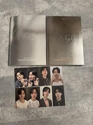 CD, DVD диски: Альбом Jimin — FACE (версия Photobook). Комплект из двух вариантов — 2