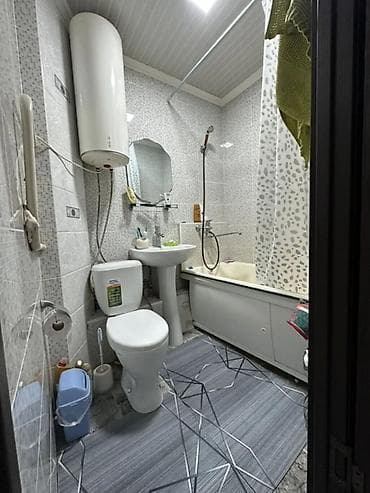 Батирлер: 2 бөлмө, 45 м², 3-мкр 104-серия, 1 кабат, Косметикалык оңдоо — 3