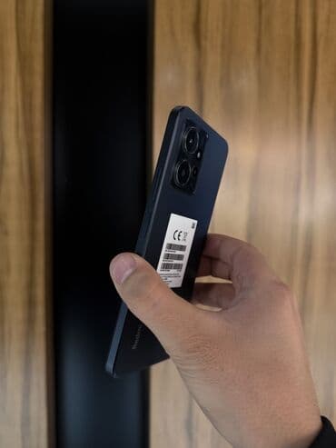 пк обмен: Redmi, Redmi Note 12, Б/у, 128 ГБ, цвет - Черный, 2 SIM — 4