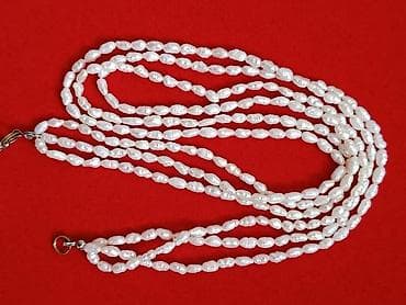 речной жемчуг: Винтажные бусы из пресноводного жемчуга — 1