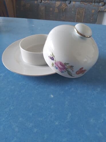 чайно кофейный набор: Продаю кофейный сервиз из 15предметов. Производство--Германия(времён — 3