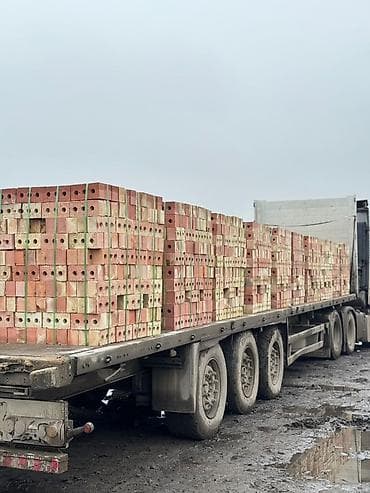 Пустотелый, дырчатый, Жженый кирпич, Одинарный, 250×120×65