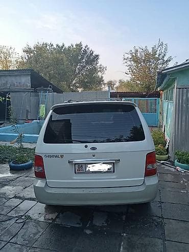 9: Kia Carnival: 2002 г., 2.9 л, Автомат, Дизель, Минивэн — 7