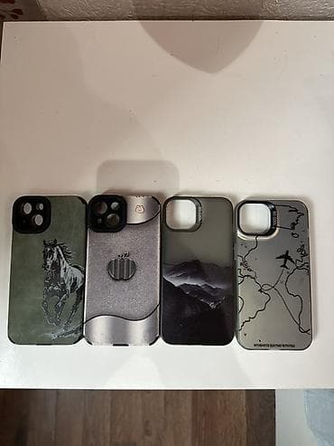 Набор защитных чехлов для iPhone (модуль камеры под тройной блок). В