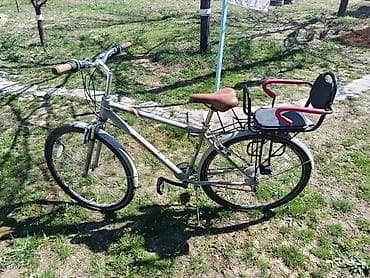 diska 13: Городской велосипед с детским креслом. - Тормоза: ободные V-brake — 1